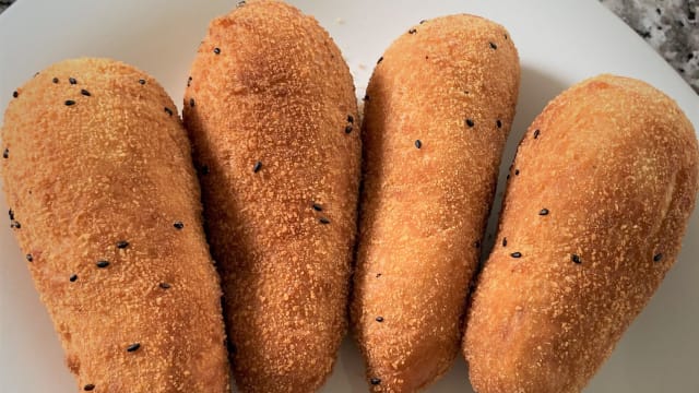 Corn Dog  - Dotori, Cuisinne Coréenne