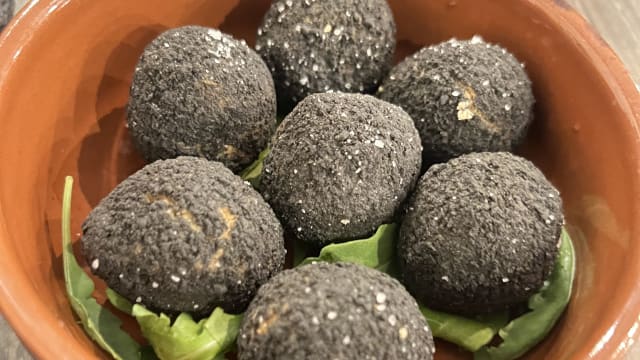 Olive all'ascolana al tartufo - SeveroDuePuntoZero, Rome