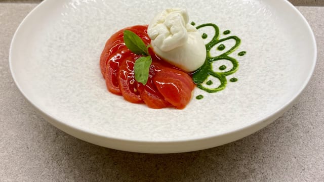 Burrata caprese - Radino Wine Bistrot, Matera