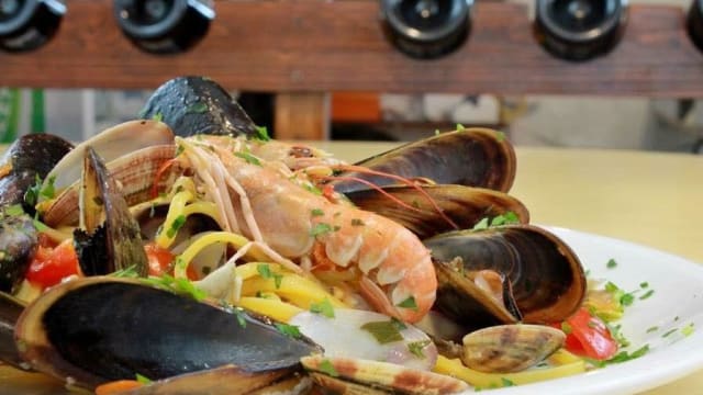 Tagliolini freschi allo scoglio - Da Ciarro