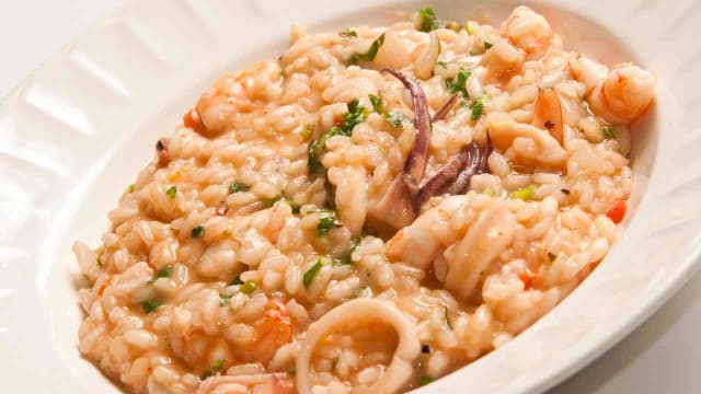 Risotto ai Frutti di mare - Colonna Cafè and Restaurant , Rome