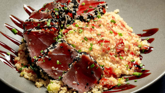 Tuna Tataki with Noodles - Bastardo, Lisbon