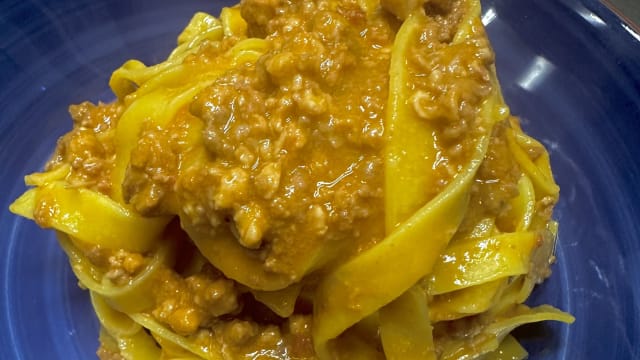 Tagliatelle al ragu’ bolognese - Osteria Vini d'Italia 1954, Bologna