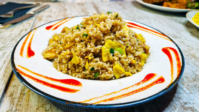 Arroz Chaufa - Pollo - Barrio Santo, Barcelona