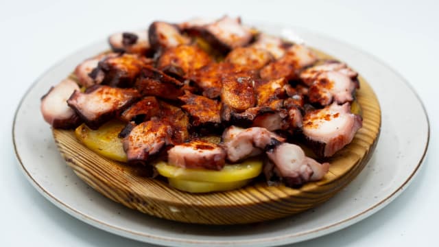 Pulpo a la gallega - La Casona de San Martín