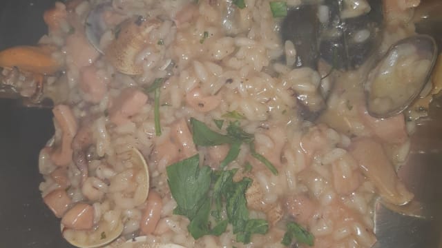 Risotto alla pescatora - Ristopescheria La Prima Ancora