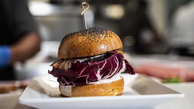 hamburger di filetto di mannzo - Bistrot Luce