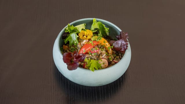 Salade de lentilles - Chez Marguerite ., Paris