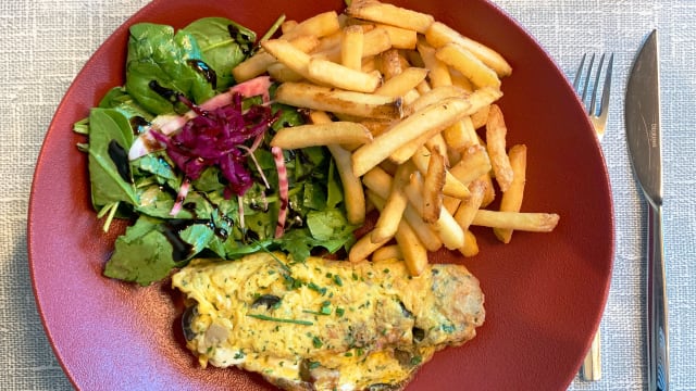 Omelette à la grecque - Doda, Montrouge