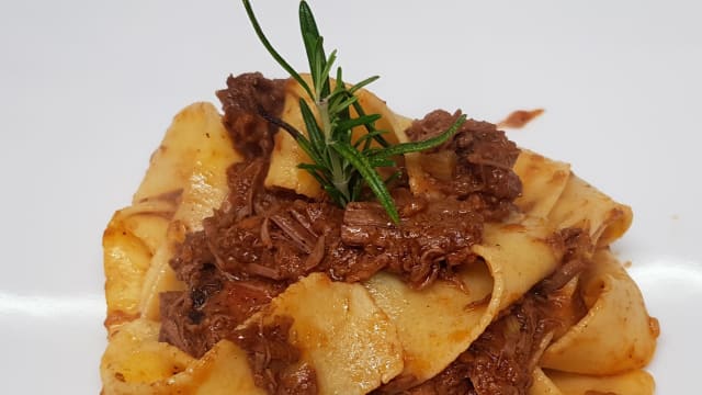 Pappardelle alla polpa di cinghiale  - La Falterona, Florence