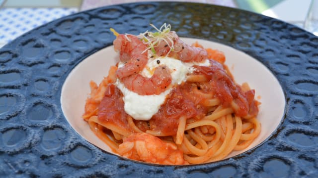 Linguine di pasta fresca - Terrazza Moro, Taormina