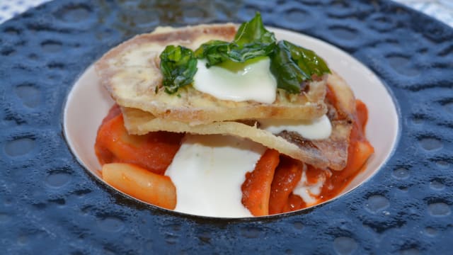 La norma del moro con pasta fresca - Terrazza Moro, Taormina