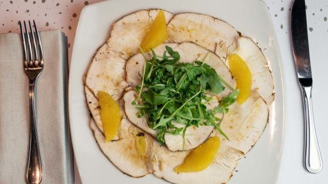 Tacchino agli agrumi - Ristorante Orto Urbano