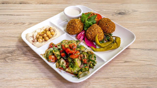 Assiette falafel - Le Comptoir du Liban