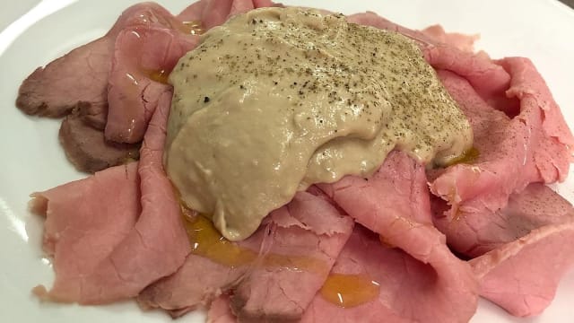 Vitello tonnato del Ponte Rosa - Locanda Ponte Rosa