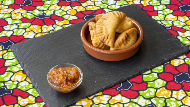 Pastelles viande - Au Petit Bamako, Paris