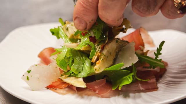 Salade d'Artichauts crus - Penati al Baretto, Paris