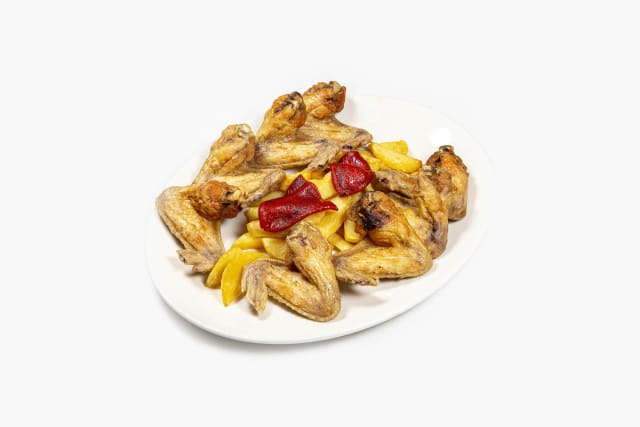 Alitas De Pollo De Corral - El Rincón de la Cruz Blanca - Comercio, Madrid