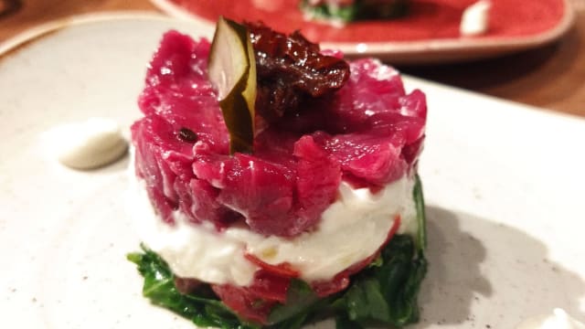 Tartare di manzo  - Ciacco & Bacco ristoburger