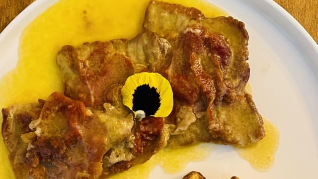 Saltimbocca alla romana - Ristorante Torrione Subiaco