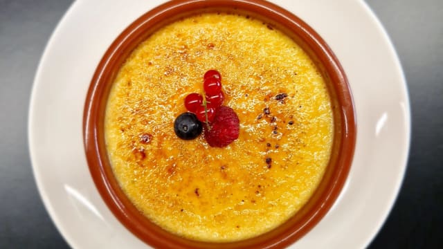 Crème brûlée au pain d’épices - AFTERWORK Bistro 