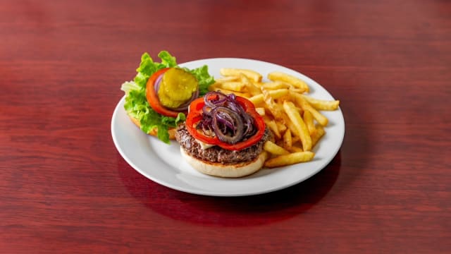Classic American Burger - Diner American, Paris