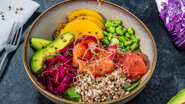 Poke bowl crevette - Gourmet Bar Paris Nord Expo, Aulnay-sous-Bois