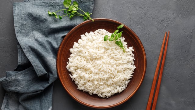 Arroz branco - Restaurante Estação Menina Bonita, Lisbon