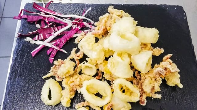 Frittura di calamari e gamberi - Cooking - Officina della Pasta