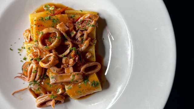 Paccheri mondello - Me gusta Ristorante