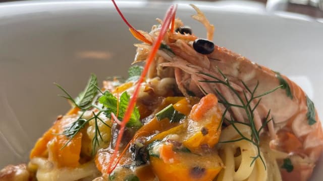 Linguine agli Scampi - Da Leopoldo