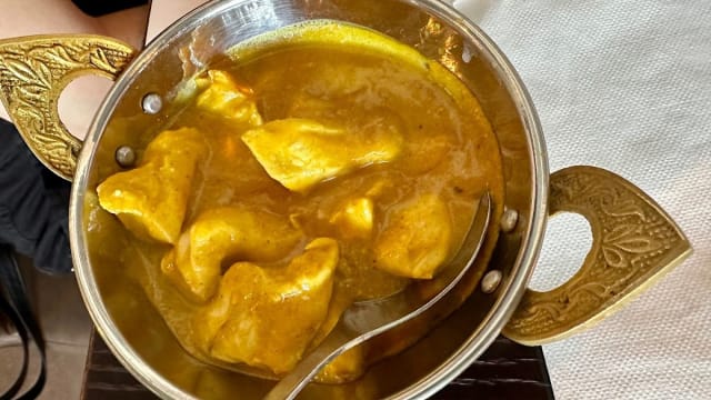 Mango chicken curry - Ristorante Indiano Taj Mahal, Piacenza