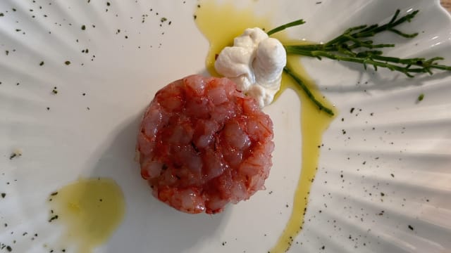 Tartare di gambero - Nikō Apulian, Bari