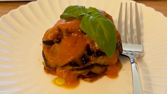 Parmigiana di melanzane - Nikō Apulian, Bari