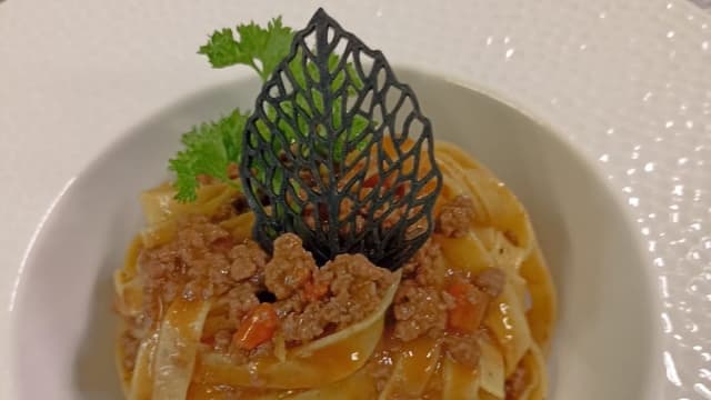 Tagliatelle alla farina gialla di Storo - Ristorante Dolomiti