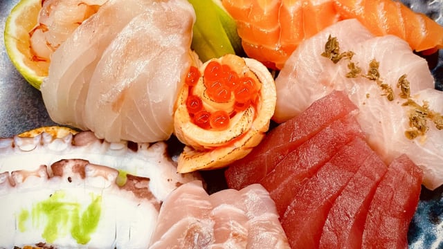 Sashimi misto · 20 pezzi - Fugu