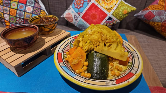 Cuscús de verduras y cordero  - Bo&zin, Barcelona