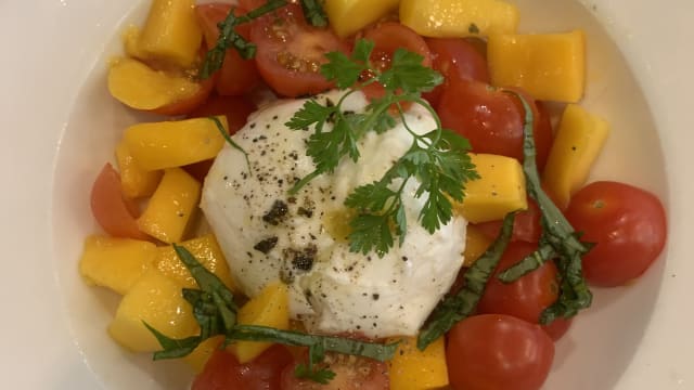 Tomate mozzarella - Monsieur Jacques, Paris