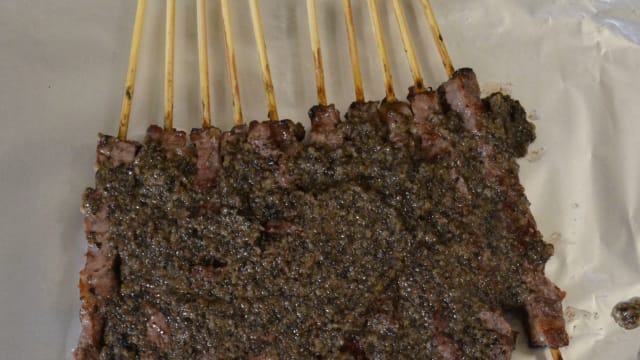 Arrosticini di pecora con tartufo (gr. 20) (l’uno) - L'Arrosticinaro, Rome