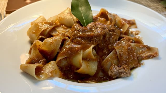 Pappardelle al Ragù di Cervo - Le Soleil