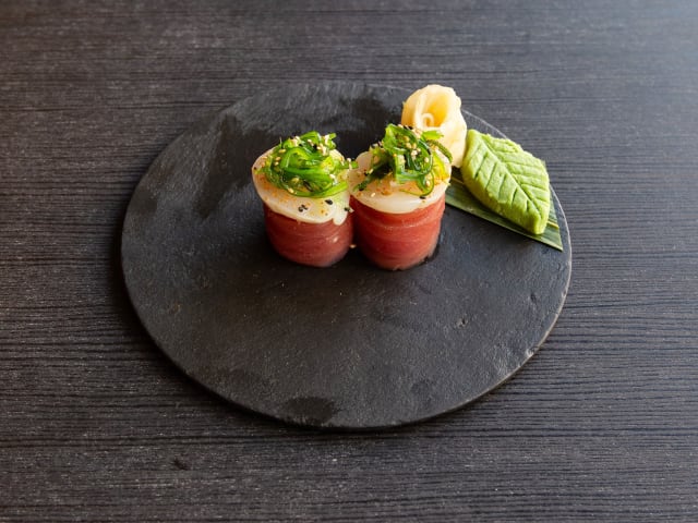 Gunkan Atum e Vieira - Lisbon Sushi Club, Lisbon