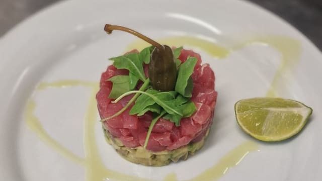 Tartare di tonno - Ristorante Pizzeria Pacifico