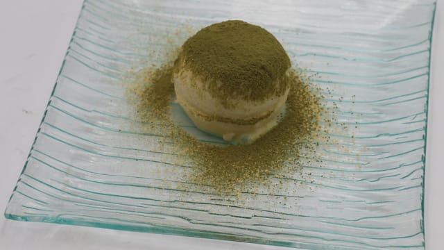 Nokcha tiramisu (fait maison) - Appa Kitchen, Paris