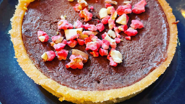 Tarte au chocolat et rhum - Chez toi