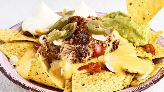 Los Nachos Pulled Pork XL - Timesburg Fabra i Puig, Barcelona