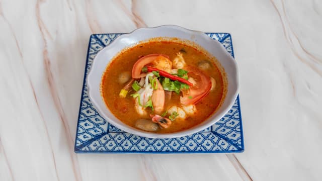 Tom yam kung - Chez Lom