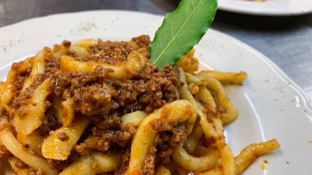 Pici al Ragù Rosso - AgriRistoro Trequanda