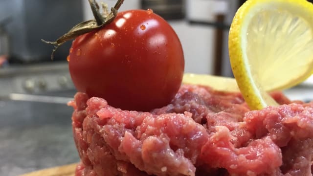 Chianina tartare - AgriRistoro Trequanda