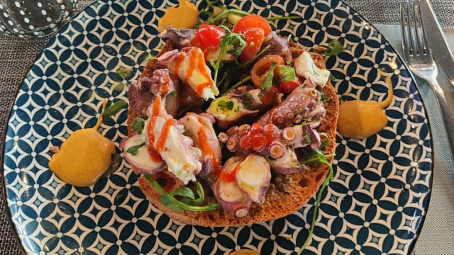 la nostra Panzanella di Mare - SoHo Home, Rome