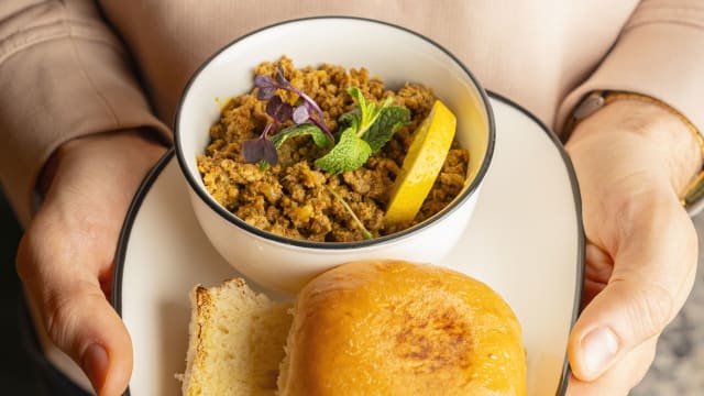 Pav bhaji/keema   - Patang cuisine indienne, Paris